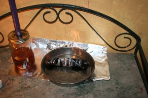 Honey Jar & Dressed Candle